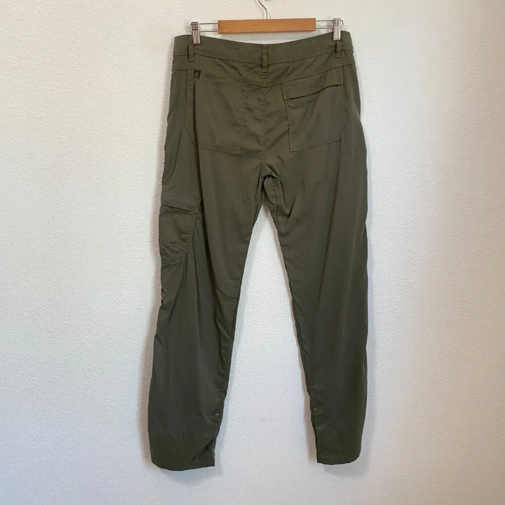 Prana Stretch Zion Pant II Slate Green Mens Size Medx34 Outdoor Hiking - Picture 6 of 7